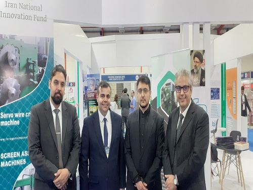 غرفه شرکت فراگامان صنعت پایدار